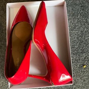 Calvin Klein red heels